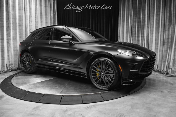 Used 2023 Aston Martin DBX 707! Satin Black! 697 hp! Upper and Interior Carbon Packs! FULL PPF! for sale Sold at Chicago Motor Cars in West Chicago IL 60185 6