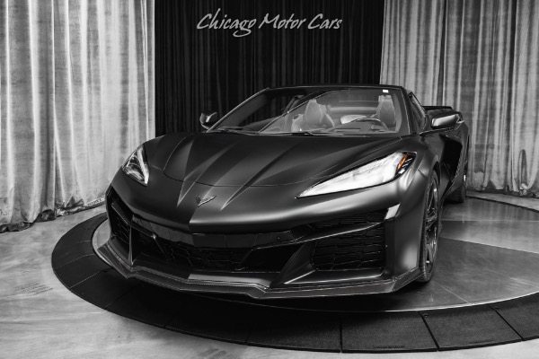 Used 2023 Chevrolet Corvette Z06 Convertible 3LZ Carbon Wheels Carbon Ceramics Stealth PPF MSRP $158k+ for sale Sold at Chicago Motor Cars in West Chicago IL 60185 2