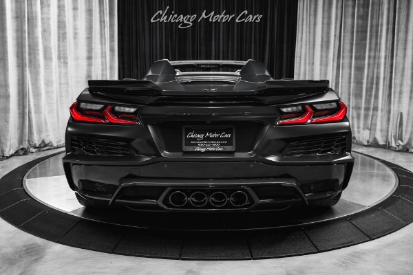 Used 2023 Chevrolet Corvette Z06 Convertible 3LZ Carbon Wheels Carbon Ceramics Stealth PPF MSRP $158k+ for sale Sold at Chicago Motor Cars in West Chicago IL 60185 4