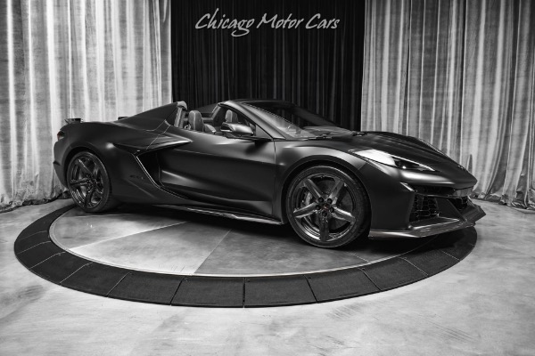 Used 2023 Chevrolet Corvette Z06 Convertible 3LZ Carbon Wheels Carbon Ceramics Stealth PPF MSRP $158k+ for sale Sold at Chicago Motor Cars in West Chicago IL 60185 6