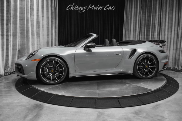 Used 2024 Porsche 911 Turbo S Cabriolet! 100 Miles! Burmester! InnoDrive! Lift! SportDesign Pkg! for sale Sold at Chicago Motor Cars in West Chicago IL 60185 1