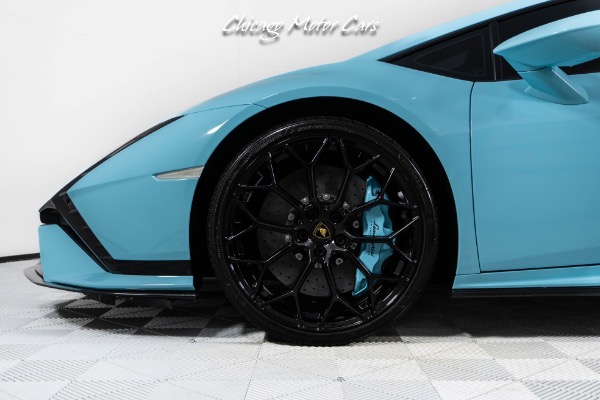Used 2023 Lamborghini Huracan Tecnica 1 of 1 Spec! Ad Personam Celeste Sufax! Carbon Fiber! Loaded! for sale Sold at Chicago Motor Cars in West Chicago IL 60185 3