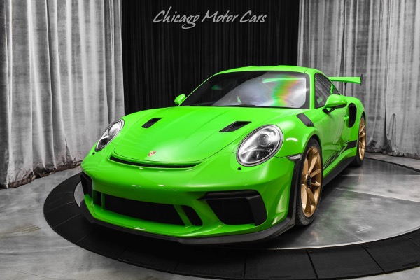Used 2019 Porsche 911 GT3 RS Front Axle Lift! Lizard Green Interior/Exterior! Loaded! for sale Sold at Chicago Motor Cars in West Chicago IL 60185 2