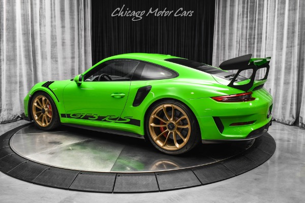 Used 2019 Porsche 911 GT3 RS Front Axle Lift! Lizard Green Interior/Exterior! Loaded! for sale Sold at Chicago Motor Cars in West Chicago IL 60185 3