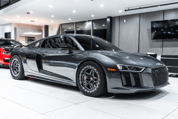Used 2017 Audi R8 5.2 quattro V10 Plus! Rada Race Lab 1475whp Twin Turbo! Motec! Built Trans! for sale Sold at Chicago Motor Cars in West Chicago IL 60185 5
