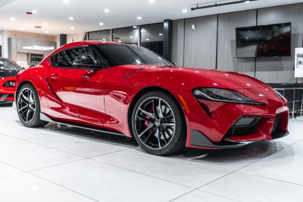 Used 2021 Toyota GR Supra 3.0 Premium Coupe ONLY 13k Miles! Intake! Front PPF! CarPlay! for sale Sold at Chicago Motor Cars in West Chicago IL 60185 5