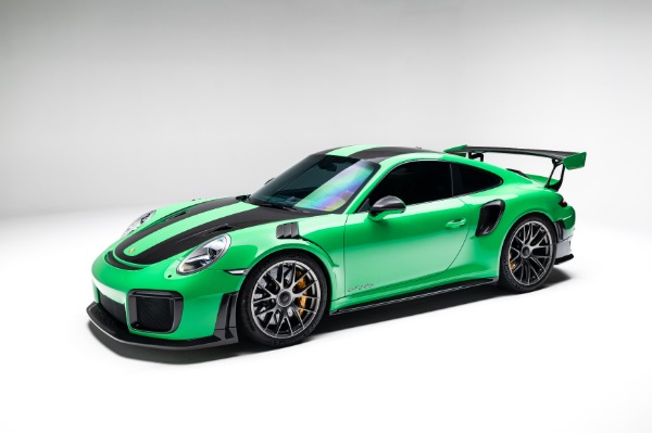 Used 2018 Porsche 911 GT2 RS Weissach Package Paint to Sample Signal Green 8k Miles FULL PPF for sale Sold at Chicago Motor Cars in West Chicago IL 60185 2