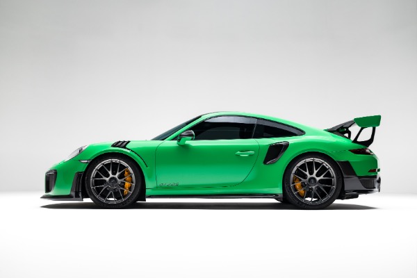 Used 2018 Porsche 911 GT2 RS Weissach Package Paint to Sample Signal Green 8k Miles FULL PPF for sale Sold at Chicago Motor Cars in West Chicago IL 60185 3