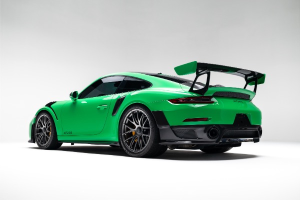 Used 2018 Porsche 911 GT2 RS Weissach Package Paint to Sample Signal Green 8k Miles FULL PPF for sale Sold at Chicago Motor Cars in West Chicago IL 60185 6