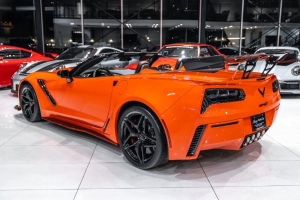 Used 2019 Chevrolet Corvette ZR1 3ZR Convertible ZTK Track Pkg Sebring Orange Pkg! ONLY 5k Miles! LOADED for sale Sold at Chicago Motor Cars in West Chicago IL 60185 2