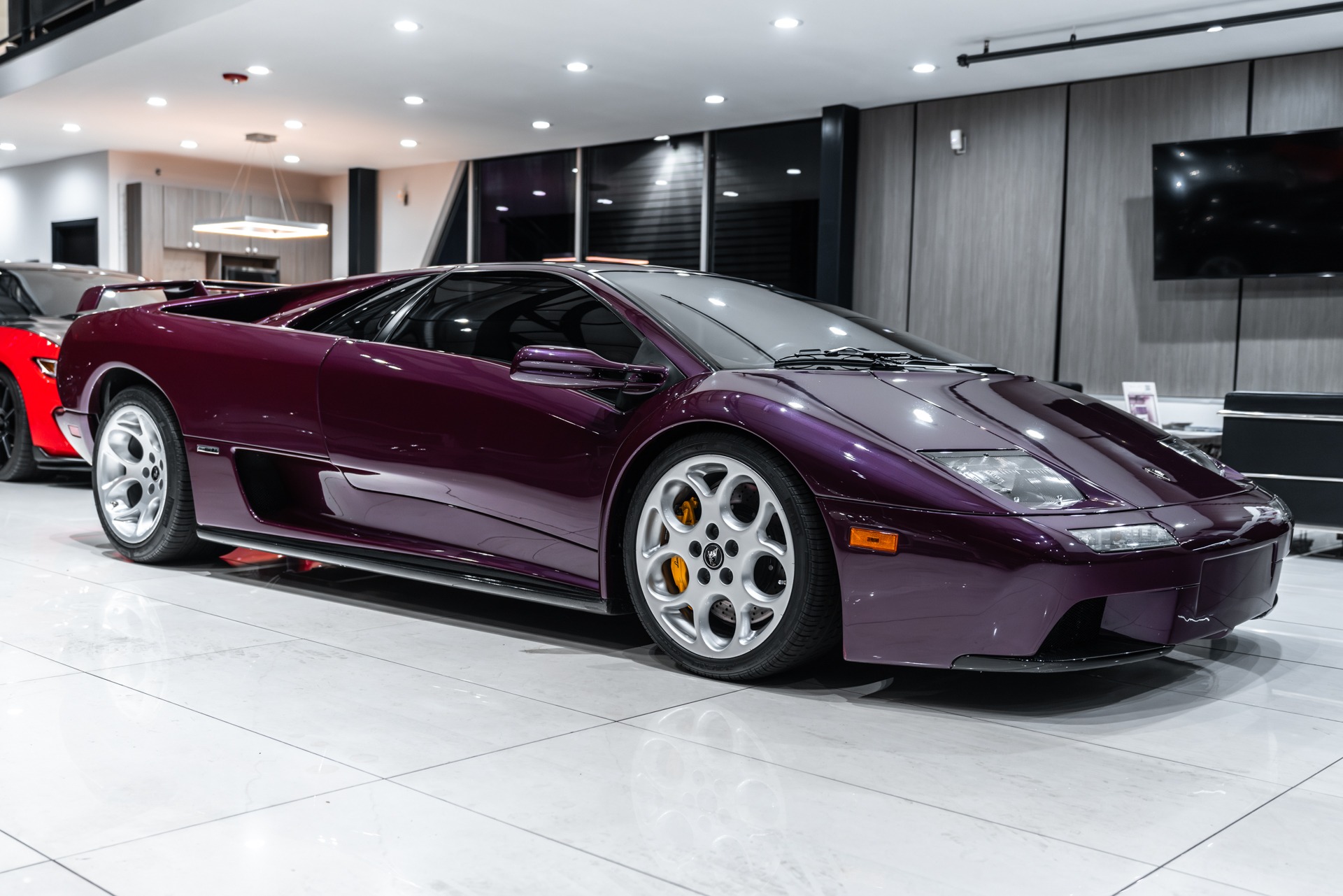 Used 2001 Lamborghini Diablo VT 6.0 Coupe RARE Viola Ophelia Paint