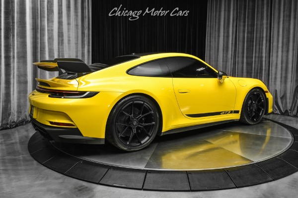 Used 2022 Porsche 911 GT3 Racing Yellow 6 Speed Manual Carbon Buckets Recent Service @ Porsche for sale Sold at Chicago Motor Cars in West Chicago IL 60185 5