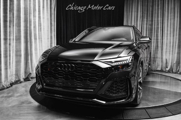 Used 2022 Audi RS Q8 4.0T Quattro! Black Optic! Lux, Exec & Design pkgs! Night Vision! Loaded! for sale Sold at Chicago Motor Cars in West Chicago IL 60185 2