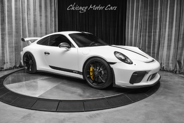 Used 2018 Porsche 911 GT3 PCCBs Stealth PPF Axle Lifter Carbon Bucket Just Serviced! Carbon Fiber for sale Sold at Chicago Motor Cars in West Chicago IL 60185 6