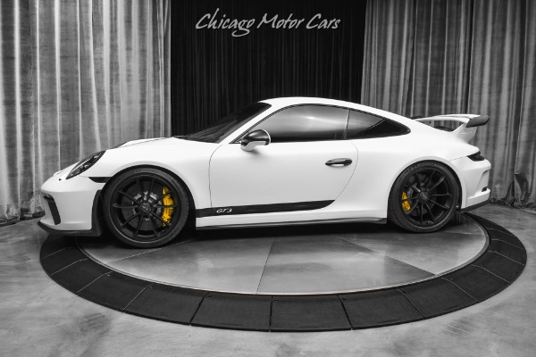 Used 2018 Porsche 911 GT3 PCCBs Stealth PPF Axle Lifter Carbon Bucket Just Serviced! Carbon Fiber for sale Sold at Chicago Motor Cars in West Chicago IL 60185 1