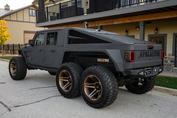 Used 2021 Jeep Gladiator APOCALYPSE HELLFIRE 6X6 800HP SUPERCHARGED Night Vision Camera for sale Sold at Chicago Motor Cars in West Chicago IL 60185 2