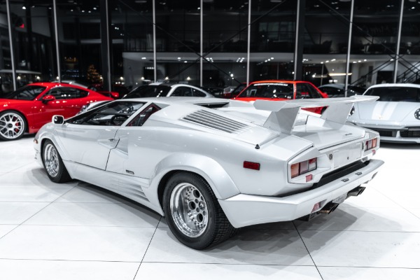 Used 1989 Lamborghini Countach Coupe Anniversary Coupe RARE Pearl White on Red! 1 of 657! STUNNING! for sale Sold at Chicago Motor Cars in West Chicago IL 60185 2