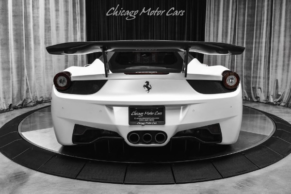 Used 2011 Ferrari 458 Italia Front Axle Lifter! PWF Matt Diamond White Carbon Ceramics! Carbon Fiber! for sale Sold at Chicago Motor Cars in West Chicago IL 60185 4