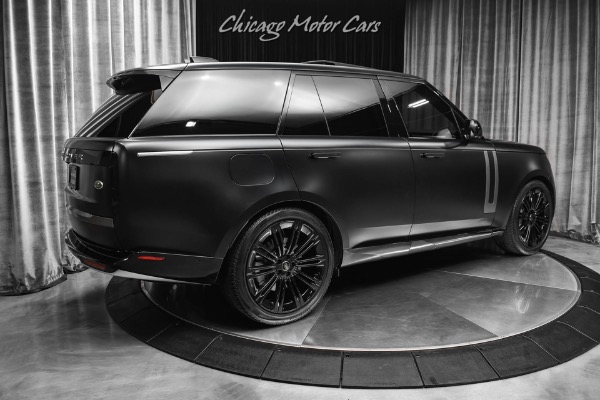 Used 2023 Land Rover Range Rover P530 SE! Factory Satin Black! HUD! Panoroof! Loaded! for sale Sold at Chicago Motor Cars in West Chicago IL 60185 5
