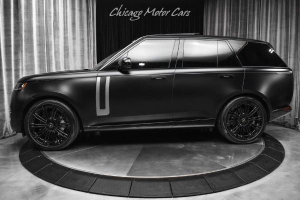 Used 2023 Land Rover Range Rover P530 SE! Factory Satin Black! HUD! Panoroof! Loaded! for sale Sold at Chicago Motor Cars in West Chicago IL 60185 1