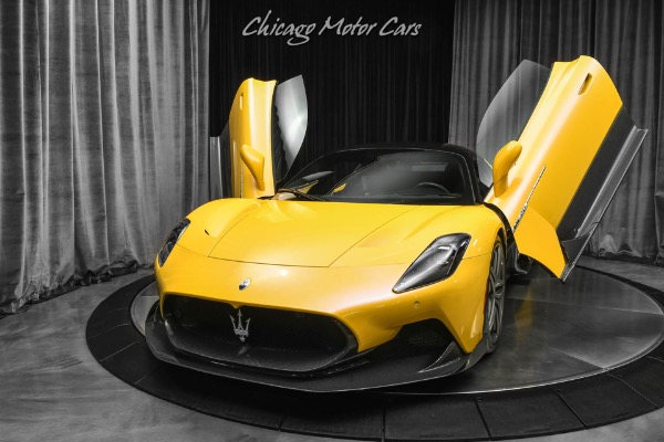 Used 2023 Maserati MC20 1 of 25! Aria Aero Diffuser, Lip and Skirts! HRE Wheels! Exhaust! Lowered! for sale Sold at Chicago Motor Cars in West Chicago IL 60185 2