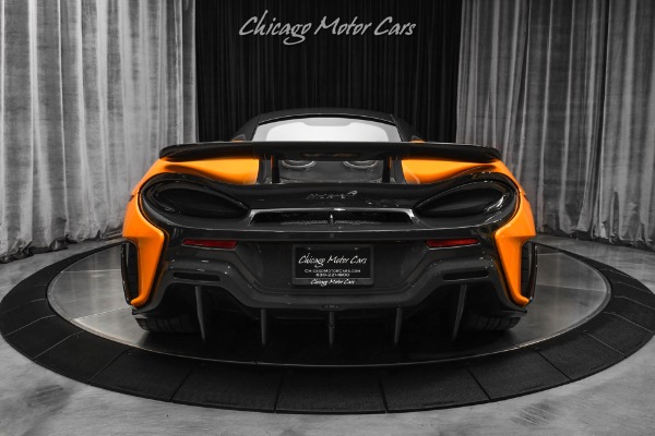 Used 2019 McLaren 600LT $308k+ MSRP! MSO Papaya Spark! Carbon Fiber Exterior 1,2 & 3 Packs! Loaded! for sale Sold at Chicago Motor Cars in West Chicago IL 60185 4