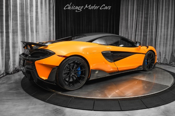 Used 2019 McLaren 600LT $308k+ MSRP! MSO Papaya Spark! Carbon Fiber Exterior 1,2 & 3 Packs! Loaded! for sale Sold at Chicago Motor Cars in West Chicago IL 60185 5