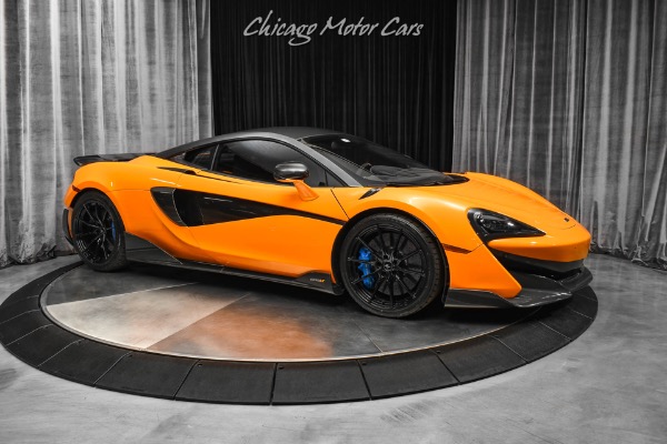 Used 2019 McLaren 600LT $308k+ MSRP! MSO Papaya Spark! Carbon Fiber Exterior 1,2 & 3 Packs! Loaded! for sale Sold at Chicago Motor Cars in West Chicago IL 60185 6