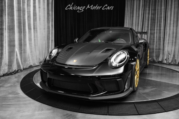 Used 2019 Porsche 911 GT3 RS Weissach Package PCCB Front Axle Lift Magnesium Wheels Loaded for sale Sold at Chicago Motor Cars in West Chicago IL 60185 2