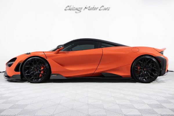 Used 2021 McLaren 765LT Rare Nardo Orange Paint! Vossen HF-2 Wheels! MSO Carbon! Front PPF! for sale Sold at Chicago Motor Cars in West Chicago IL 60185 2