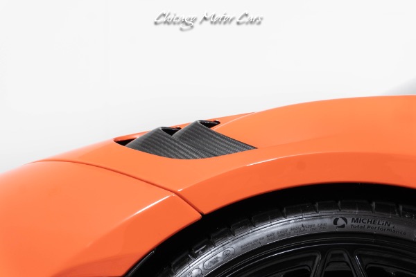 Used 2021 McLaren 765LT Rare Nardo Orange Paint! Vossen HF-2 Wheels! MSO Carbon! Front PPF! for sale Sold at Chicago Motor Cars in West Chicago IL 60185 4