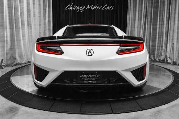 Used 2017 Acura NSX SH-AWD Sport Hybrid! Satin White PPF! Hot Combo! Tons of Carbon Fiber! for sale Sold at Chicago Motor Cars in West Chicago IL 60185 4