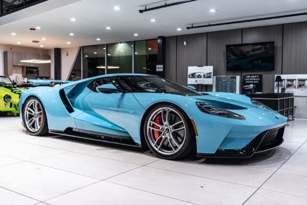 Used 2018 Ford GT Extended Color Palette 2 Gulf Blue Only 4k Miles RARE Color & Opportunity! for sale Sold at Chicago Motor Cars in West Chicago IL 60185 6