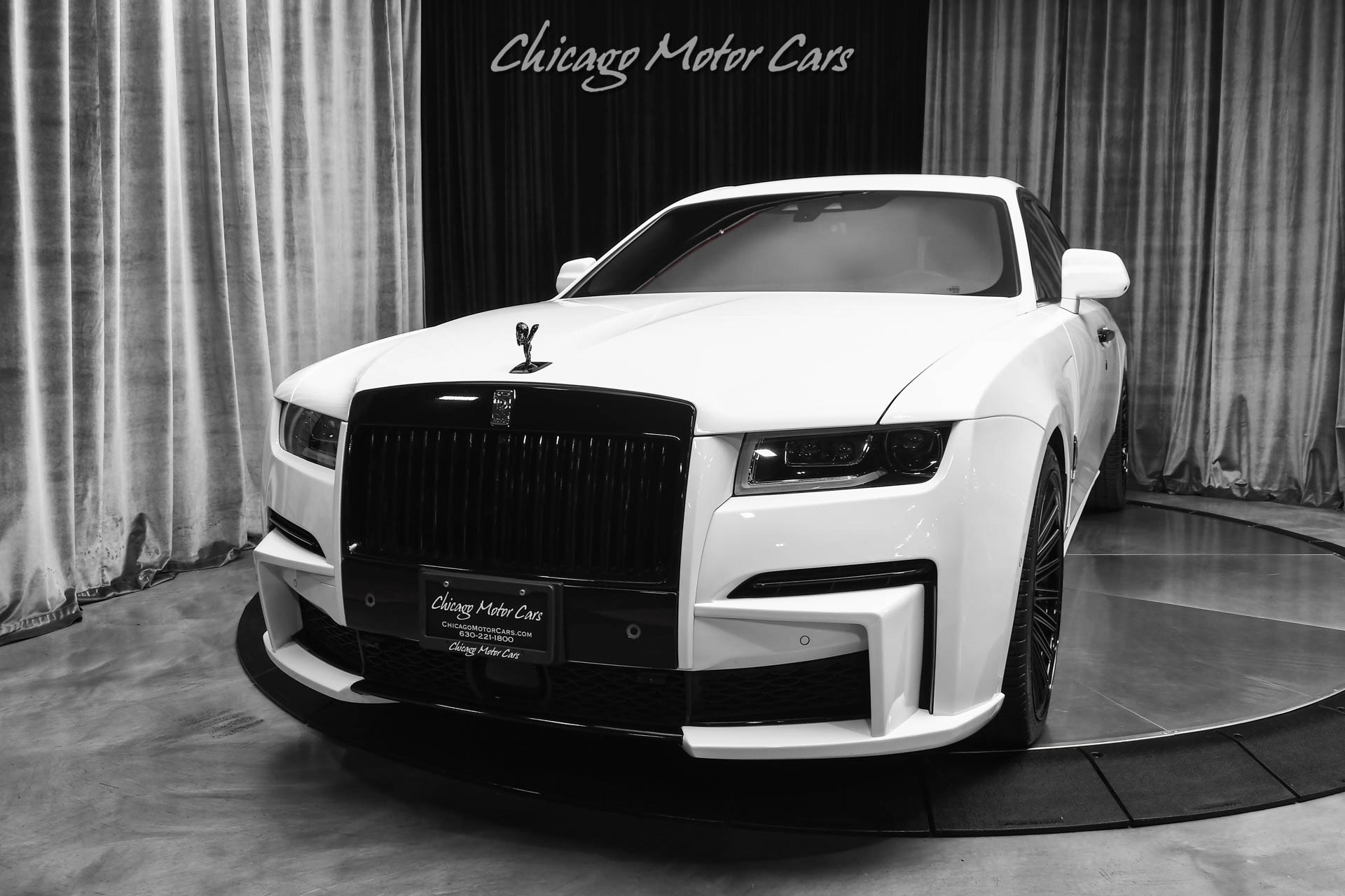 Used 2022 Rolls-Royce Ghost Mandarin Interior! Full Novitec Widebody!  Shooting Star Headliner! Full PPF For Sale (Sold) | Chicago Motor Cars  Stock #21337B, image size:1920x1280