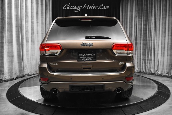 Used 2017 Jeep Grand Cherokee Overland! 4X4! Dual Pane Panoroof! Heated and Vent Seats! Loaded! for sale Sold at Chicago Motor Cars in West Chicago IL 60185 4