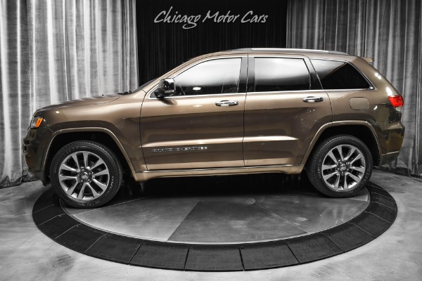 Used 2017 Jeep Grand Cherokee Overland! 4X4! Dual Pane Panoroof! Heated and Vent Seats! Loaded! for sale Sold at Chicago Motor Cars in West Chicago IL 60185 1