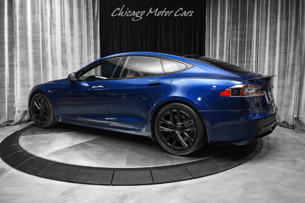 Used 2021 Tesla Model S Plaid Sedan 1,020 HP! Auto-Pilot! MSRP $139K+! Stunning Color Combo! for sale Sold at Chicago Motor Cars in West Chicago IL 60185 3
