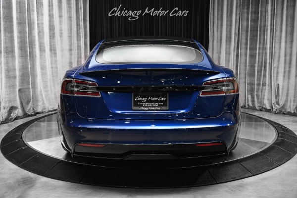 Used 2021 Tesla Model S Plaid Sedan 1,020 HP! Auto-Pilot! MSRP $139K+! Stunning Color Combo! for sale Sold at Chicago Motor Cars in West Chicago IL 60185 4