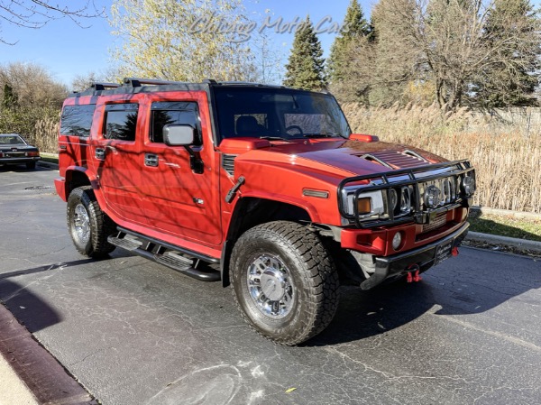 Used 2003 HUMMER H2 SUV! Power Sunroof! 3rd Row! Updated Bumpers, Headlights & Stereo! for sale Sold at Chicago Motor Cars in West Chicago IL 60185 6