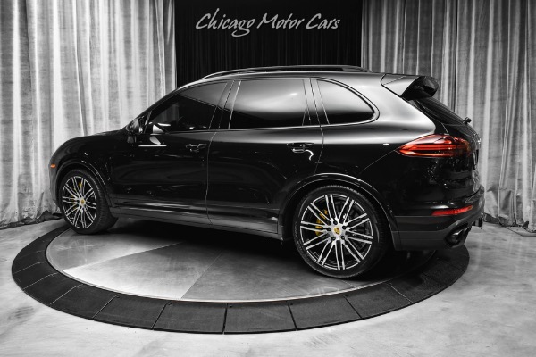 Used 2016 Porsche Cayenne Turbo S! Pano Roof! Burmester Sound! Hot Combo! Serviced! Loaded! for sale Sold at Chicago Motor Cars in West Chicago IL 60185 3