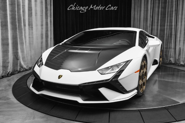 Used 2023 Lamborghini Huracan Tecnica! Axle Lifter! ONLY 500 Miles! Tons of Carbon! Full PPF! for sale Sold at Chicago Motor Cars in West Chicago IL 60185 2