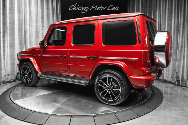 Used 2023 Mercedes-Benz G550 4Matic Only 15k Miles! MANUFAKTUR Cardinal Red Metallic HARD LOADED! for sale Sold at Chicago Motor Cars in West Chicago IL 60185 3