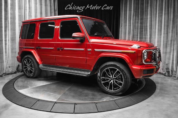 Used 2023 Mercedes-Benz G550 4Matic Only 15k Miles! MANUFAKTUR Cardinal Red Metallic HARD LOADED! for sale Sold at Chicago Motor Cars in West Chicago IL 60185 6