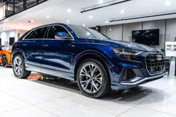 Used 2021 Audi Q8 quattro Premium Plus SUV Executive Pkg! Htd + Cooled Seats! Pano Roof! for sale Sold at Chicago Motor Cars in West Chicago IL 60185 5