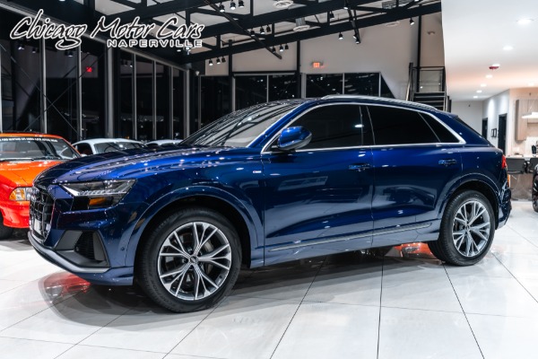 Used 2021 Audi Q8 quattro Premium Plus SUV Executive Pkg! Htd + Cooled Seats! Pano Roof! for sale Sold at Chicago Motor Cars in West Chicago IL 60185 1