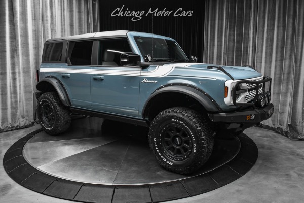 Used 2021 Ford Bronco Wildtrak Advanced! Maxlider Brothers! Custom Interior! Tons of Upgrades! for sale Sold at Chicago Motor Cars in West Chicago IL 60185 6