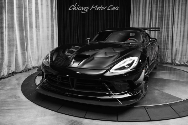 Used 2016 Dodge Viper ACR Extreme Aero Calvo Motorsports! Built 9.0L! Motec ECU! HUGE UPGRADES for sale Sold at Chicago Motor Cars in West Chicago IL 60185 2