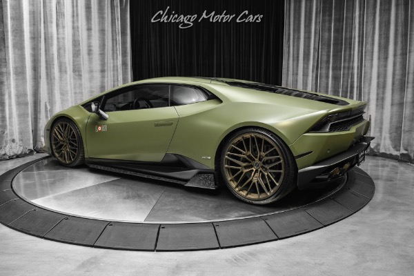 Used 2017 Lamborghini Huracan LP610-4 Coupe Avio Edition 1/250 Factory Matte Front Lift Huge Upgrades for sale Sold at Chicago Motor Cars in West Chicago IL 60185 3