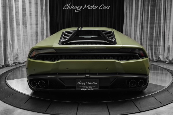 Used 2017 Lamborghini Huracan LP610-4 Coupe Avio Edition 1/250 Factory Matte Front Lift Huge Upgrades for sale Sold at Chicago Motor Cars in West Chicago IL 60185 4