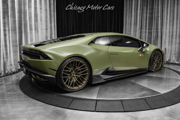 Used 2017 Lamborghini Huracan LP610-4 Coupe Avio Edition 1/250 Factory Matte Front Lift Huge Upgrades for sale Sold at Chicago Motor Cars in West Chicago IL 60185 5